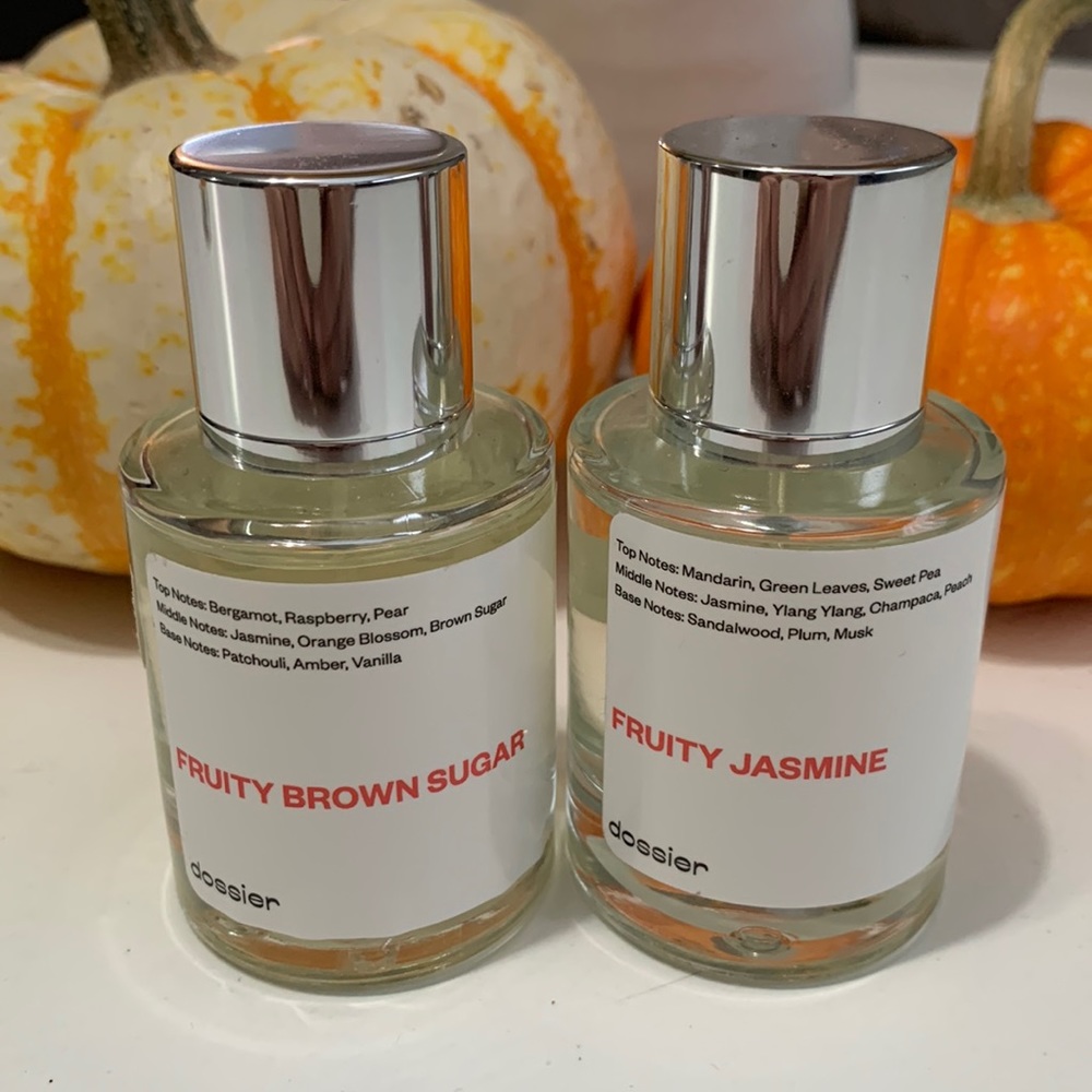 2 Dossier designer inspired fragrances.